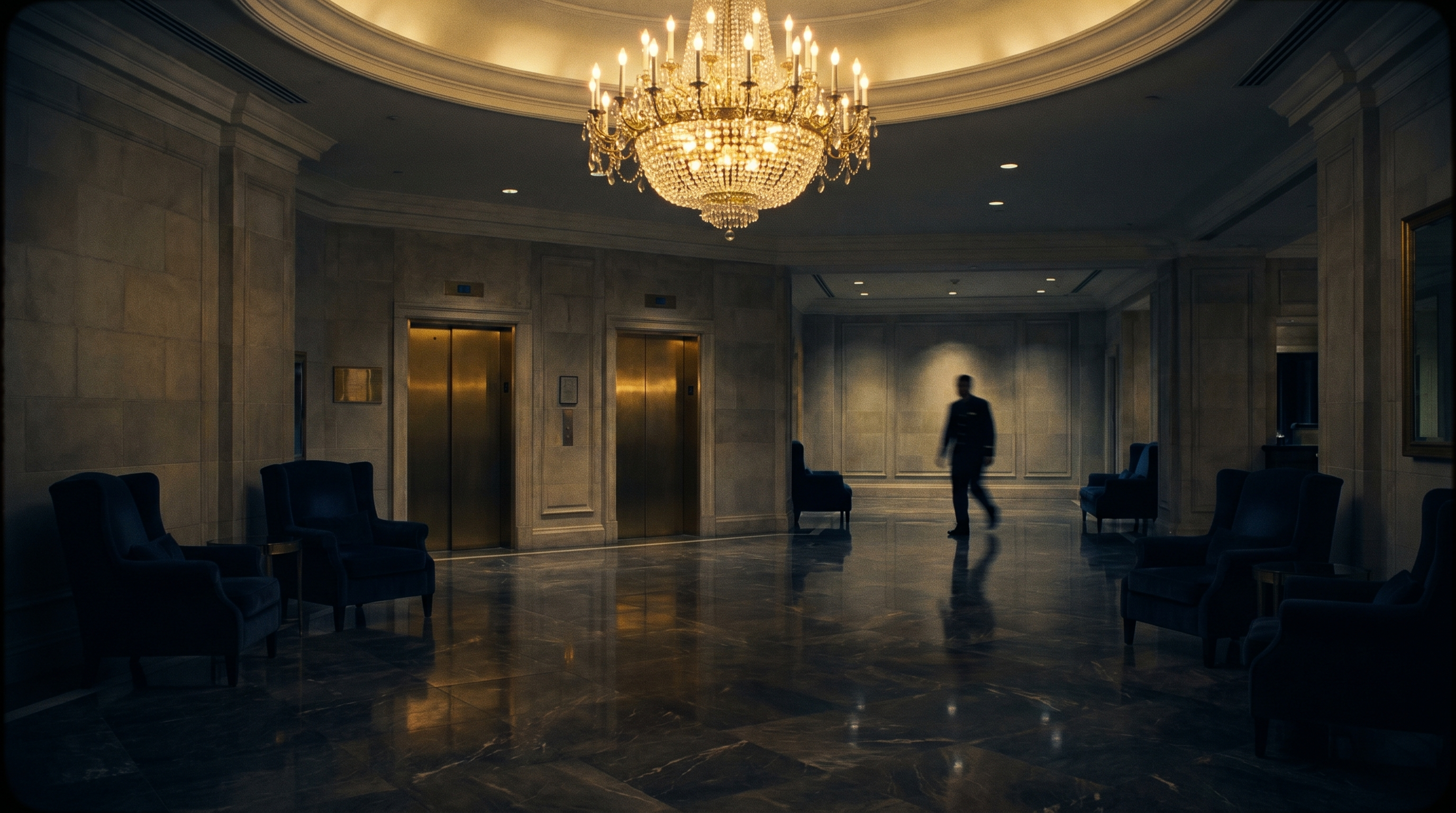 Noctua-Team in einem Hotel-Lobby